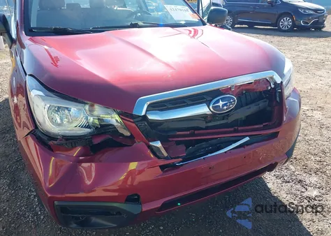 2018 Subaru Forester 2.5I z USA, uszkodzony, nr VIN JF2SJABC3JH499528